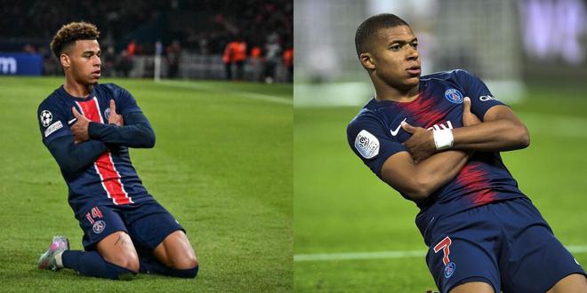 "19岁新星闪耀欧冠：杜埃的姆巴佩式世界波，独特滑跪致敬瞬间"