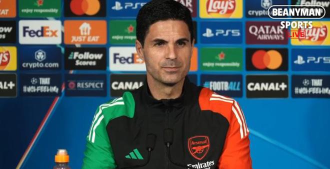 "阿尔特塔展望未来：一胜在握，卡拉菲奥里康复待命，剑指决战巅峰"