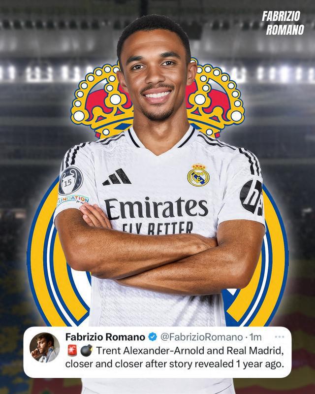 "独家揭秘：阿斯揭示利物浦释放球员的特别协议，阿诺德牺牲6月薪酬，皇家马德里接手并支付100万欧元附加费"