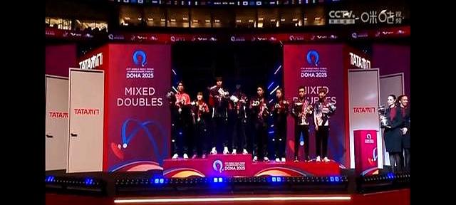 多哈世乒赛国乒开门红！莎头混双三连冠，女单包揽金银！