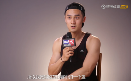 蒋劲夫名人赛专访：上演720度暴扣 助吴亦凡砍50分
