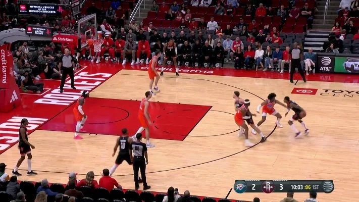 雷霆vs火箭4月24日回放 精彩比赛回顾